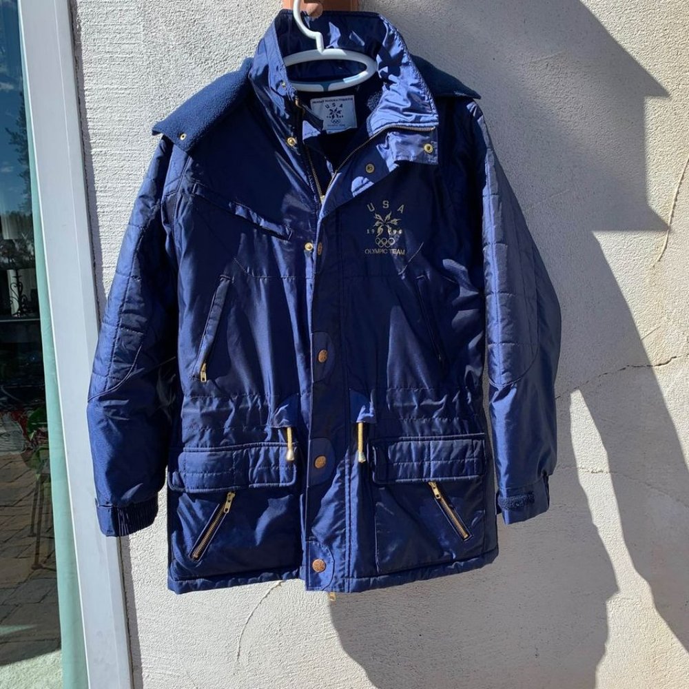 SALE! Vintage USOC Team USA 1998 Winter Coat Size Medium